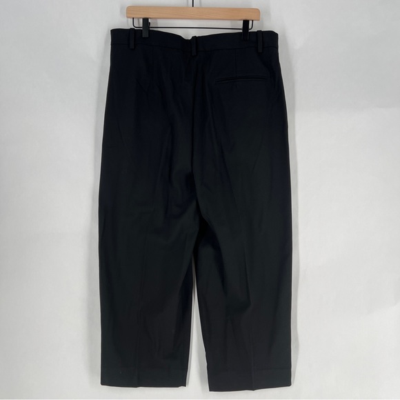 NWT COS Black Wool Barrel Ankle Pants - Picture 7 of 16
